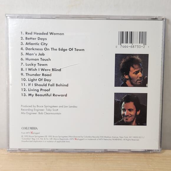 CD Bruce Springsteen - In Concert / MTV unPlugged - Picture 4 of 5